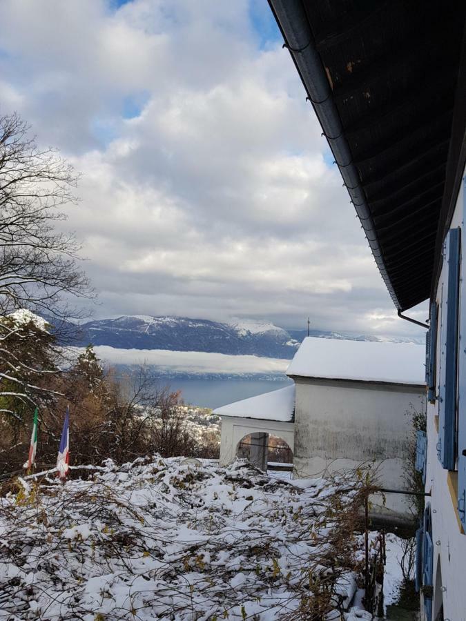B&B Il Gatto Nero Castelveccana Zewnętrze zdjęcie